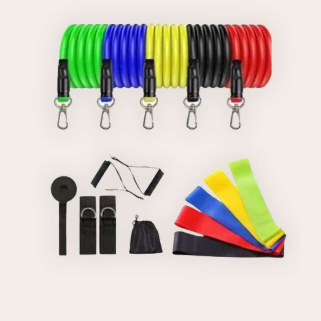 FlexKit™ – Elásticos de Treino + Mini Bands