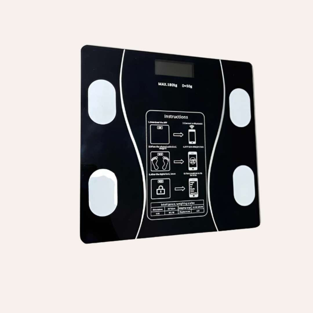 SmartFit Scale™ – Balança Digital Inteligente com Bioimpedância e Bluetooth