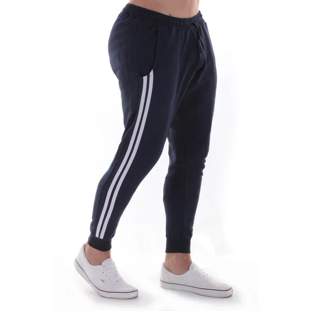 Calça Jogger Moletom Treino Academia Corrida Skynner Slim Fit