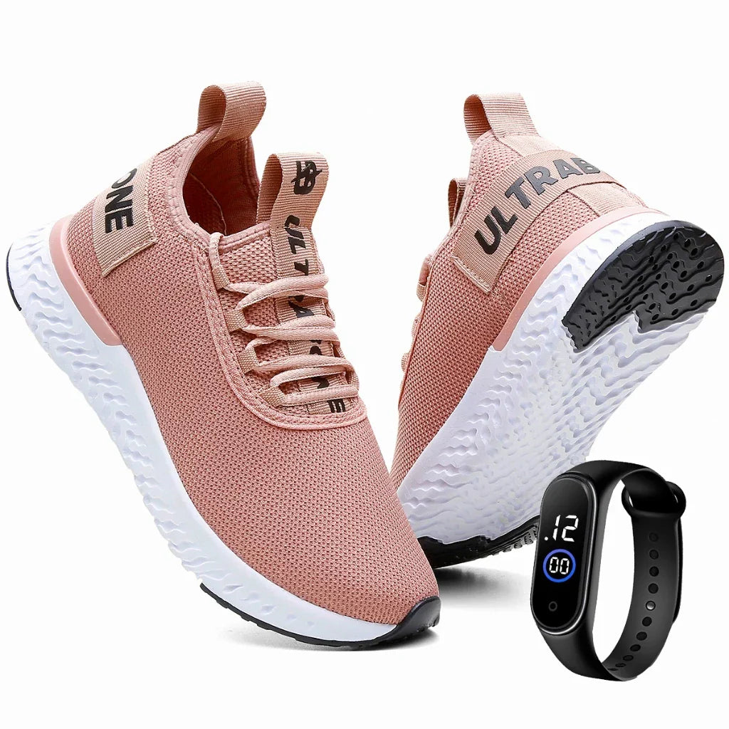 Kit Tênis Feminino para Corrida, Academia + brinde!!