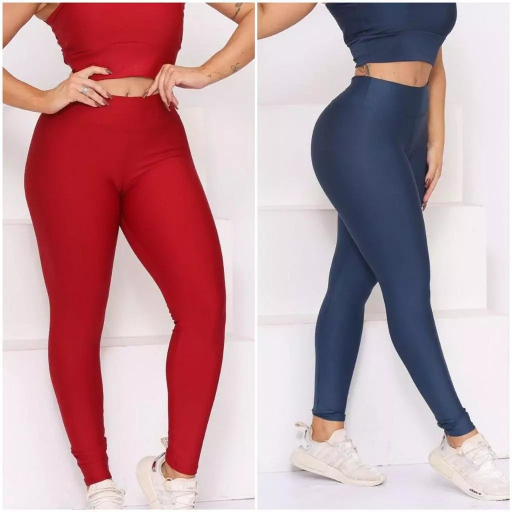 Kit com 2 Leggings Suplex Lisa – Zero Transparência