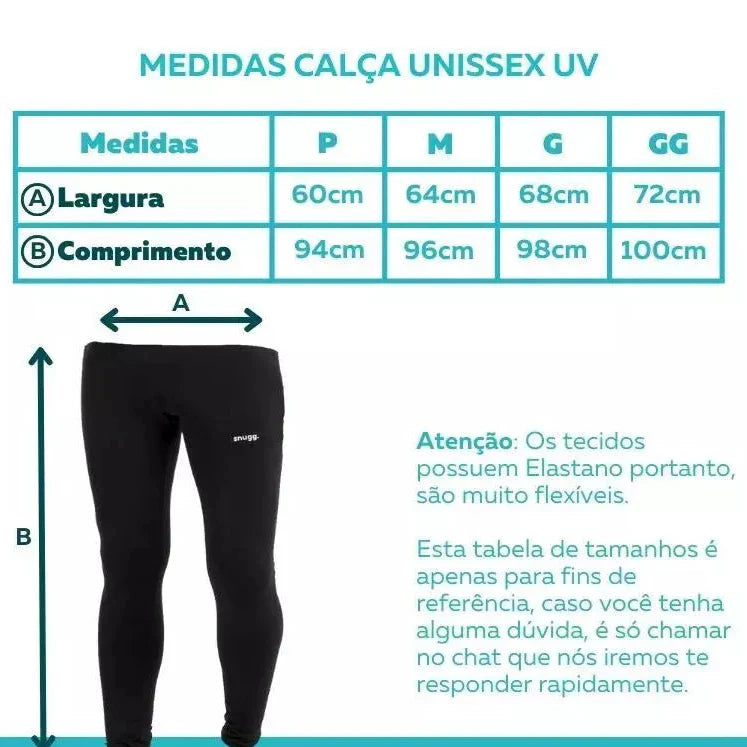 Calça Segunda Pele Masculina com Proteção Solar UV50 – Alta Performance e Conforto em Qualquer Aventura