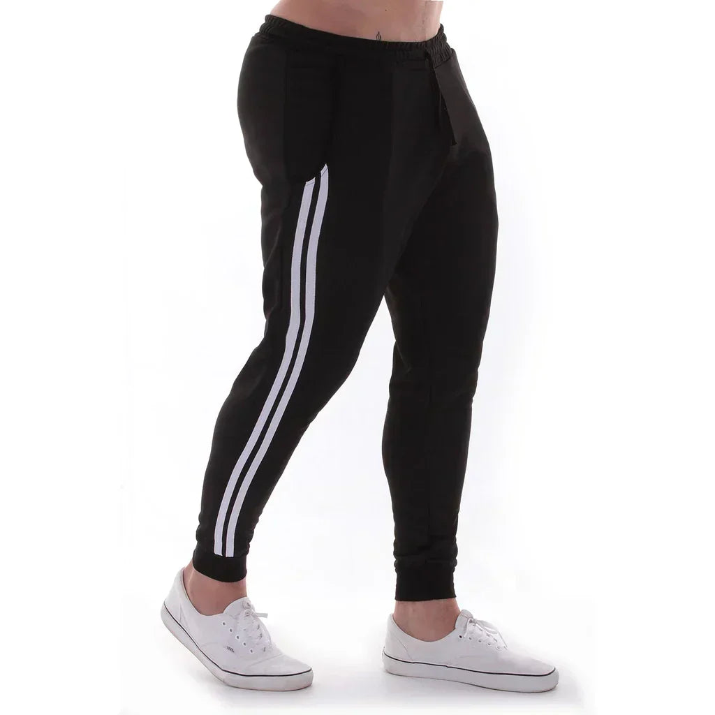 Calça Jogger Moletom Treino Academia Corrida Skynner Slim Fit