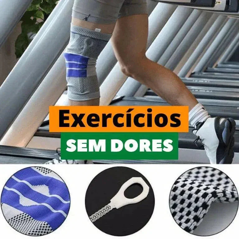 Joelheira ALYVIO PRO – Compressão Ortopédica