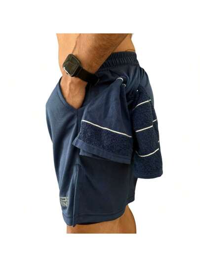 Short Bermuda Academia Masculina Treino Elastano