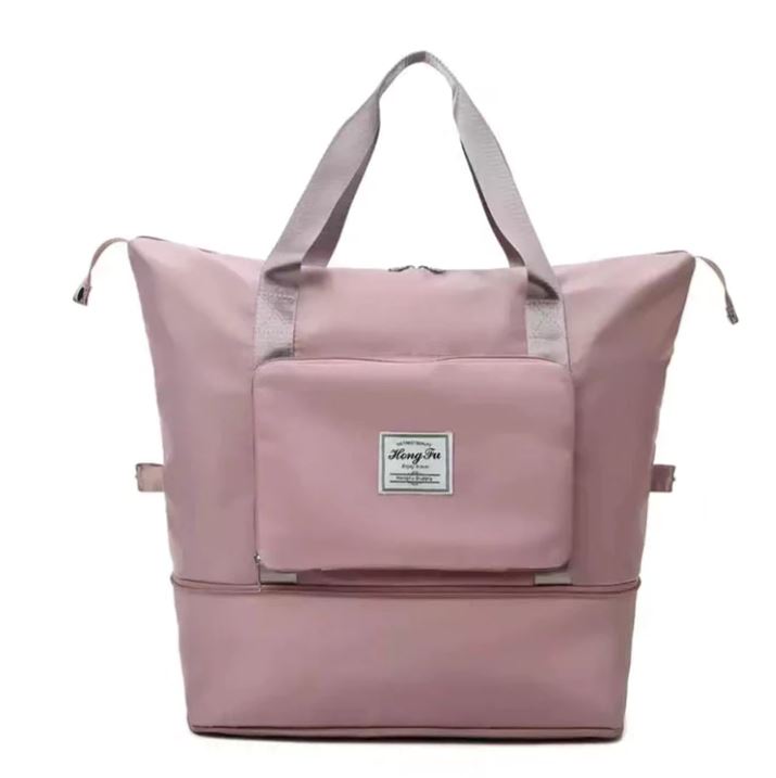 Super Bag Compact Plus - Bolsa Compacta Dobrável E Expansível -Para Viagens Academia e Dia a Dia