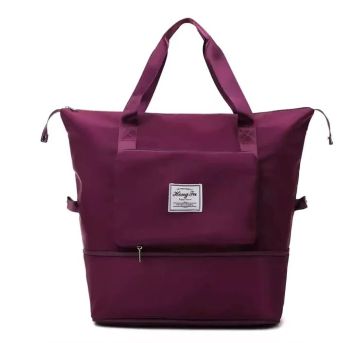 Super Bag Compact Plus - Bolsa Compacta Dobrável E Expansível -Para Viagens Academia e Dia a Dia