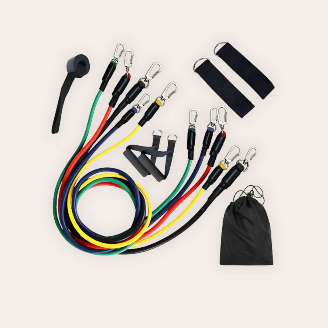 Kit 11 Elásticos para Treinar em Casa e Alcançar Resultados Rápidos - 45% OFF