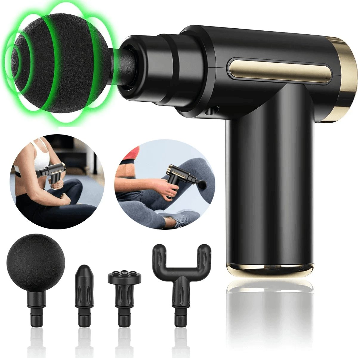 RecoveryGun Pro – Pistola de Massagem Muscular