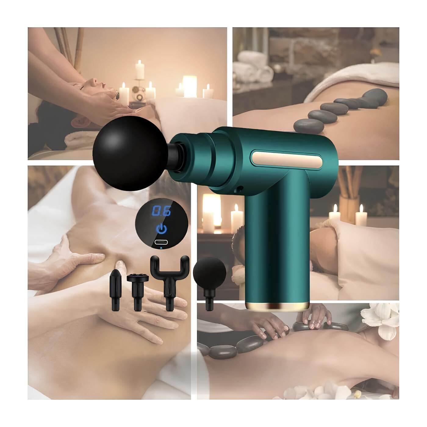 RecoveryGun Pro – Pistola de Massagem Muscular