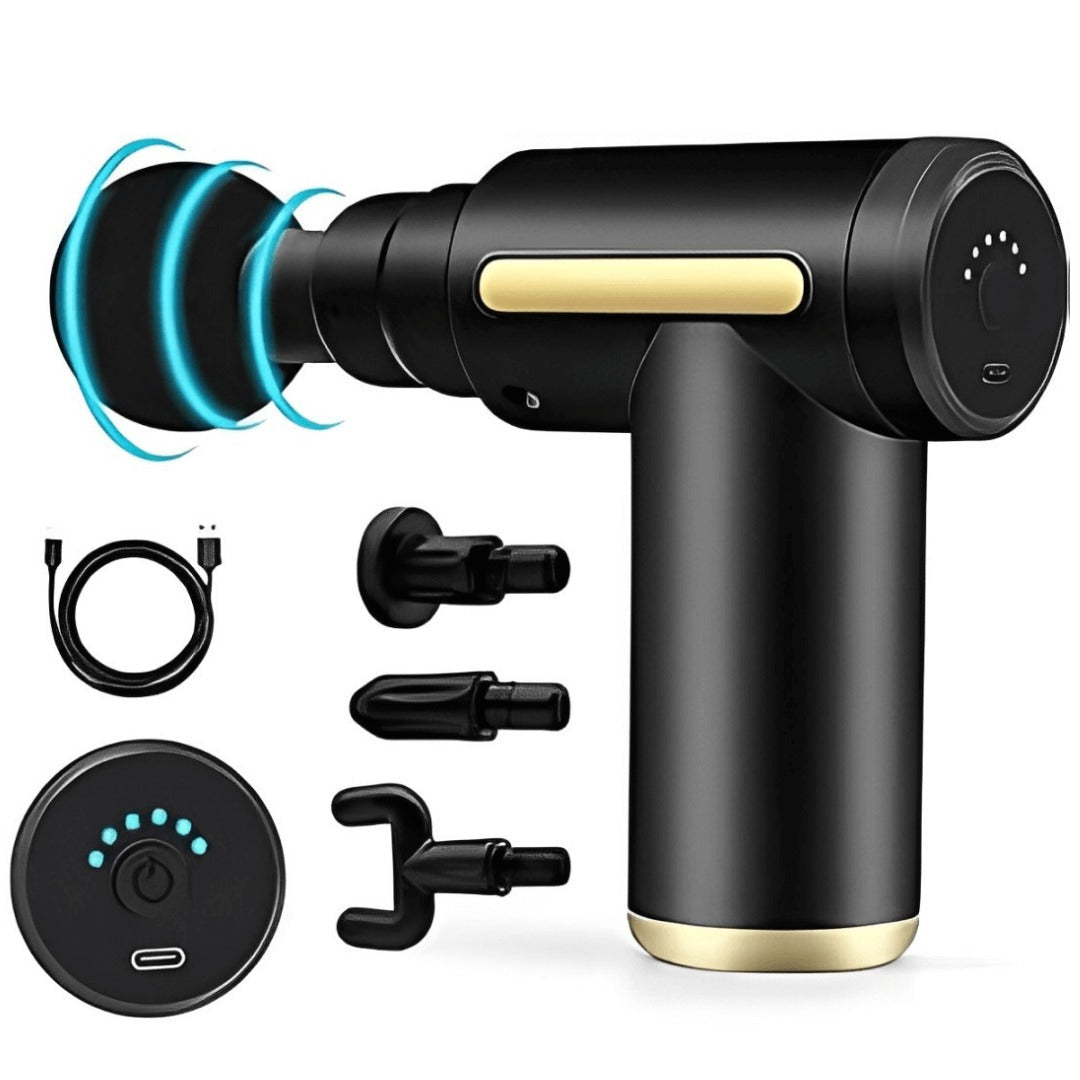 TheraPulse™ – Massageador Muscular Portátil Profissional