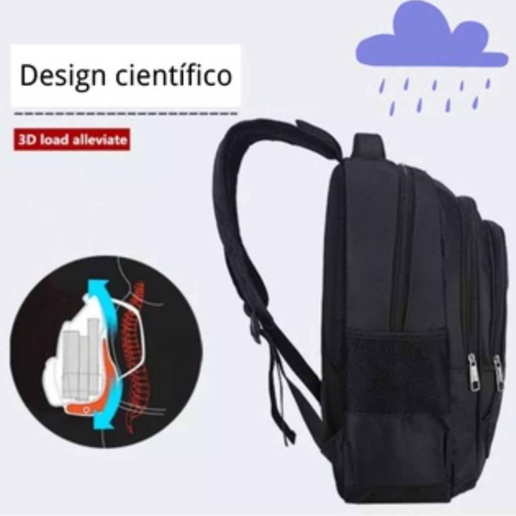 Mochila Mala Reforçada Notebook Impermeável
