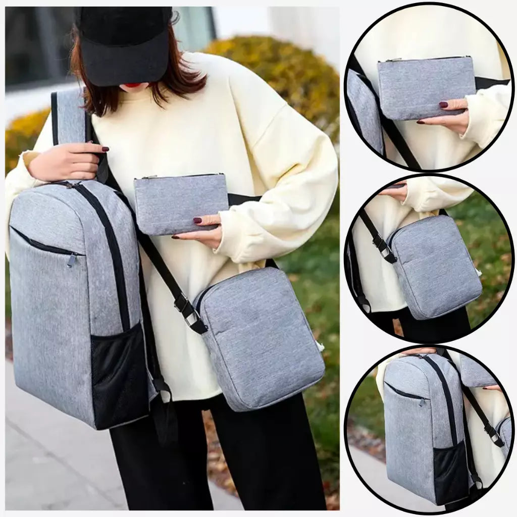 Kit Mochilas Resistente Impermeável: Estilo e Praticidade para o Seu Dia a Dia