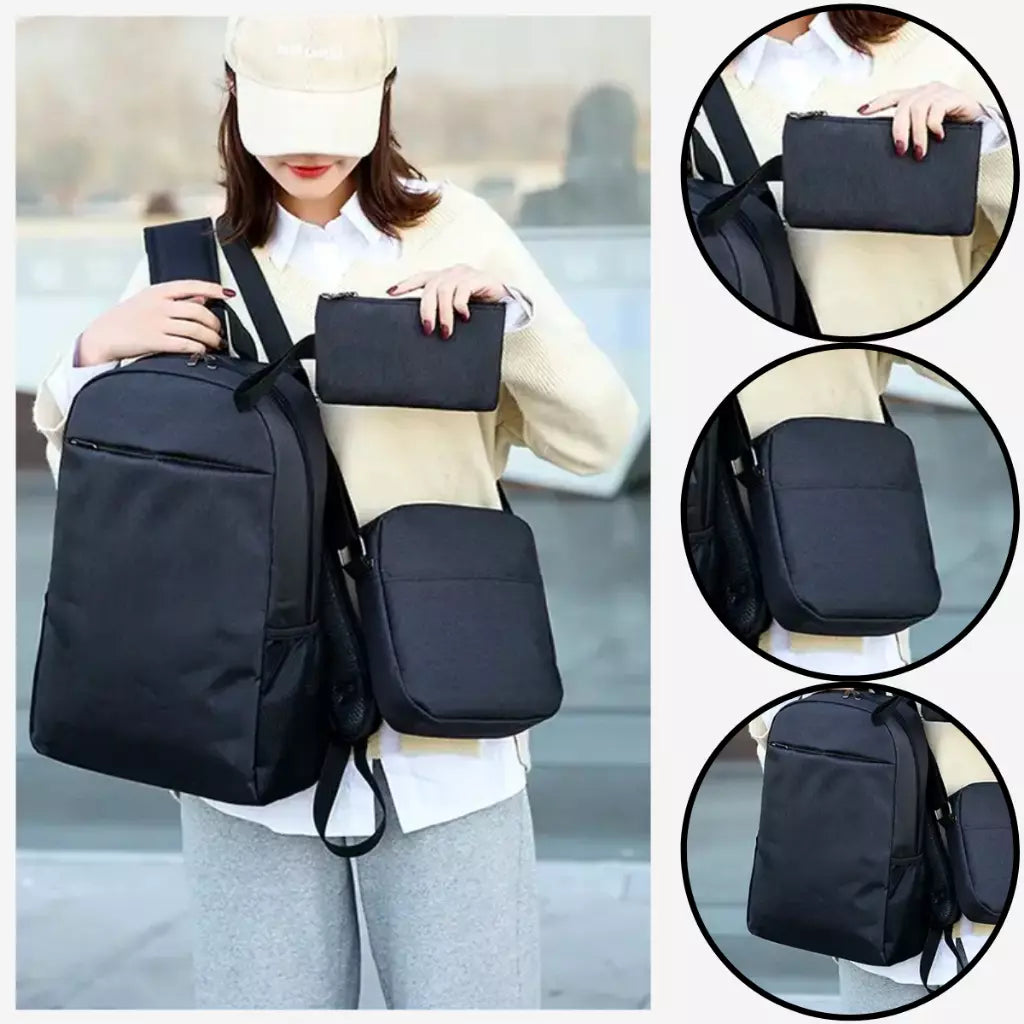 Kit Mochilas Resistente Impermeável: Estilo e Praticidade para o Seu Dia a Dia