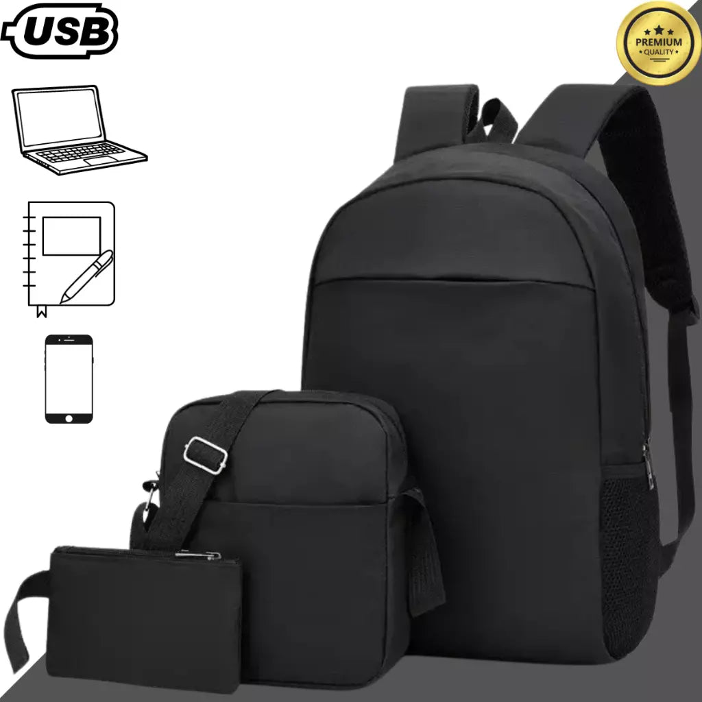 Kit Mochilas Resistente Impermeável: Estilo e Praticidade para o Seu Dia a Dia