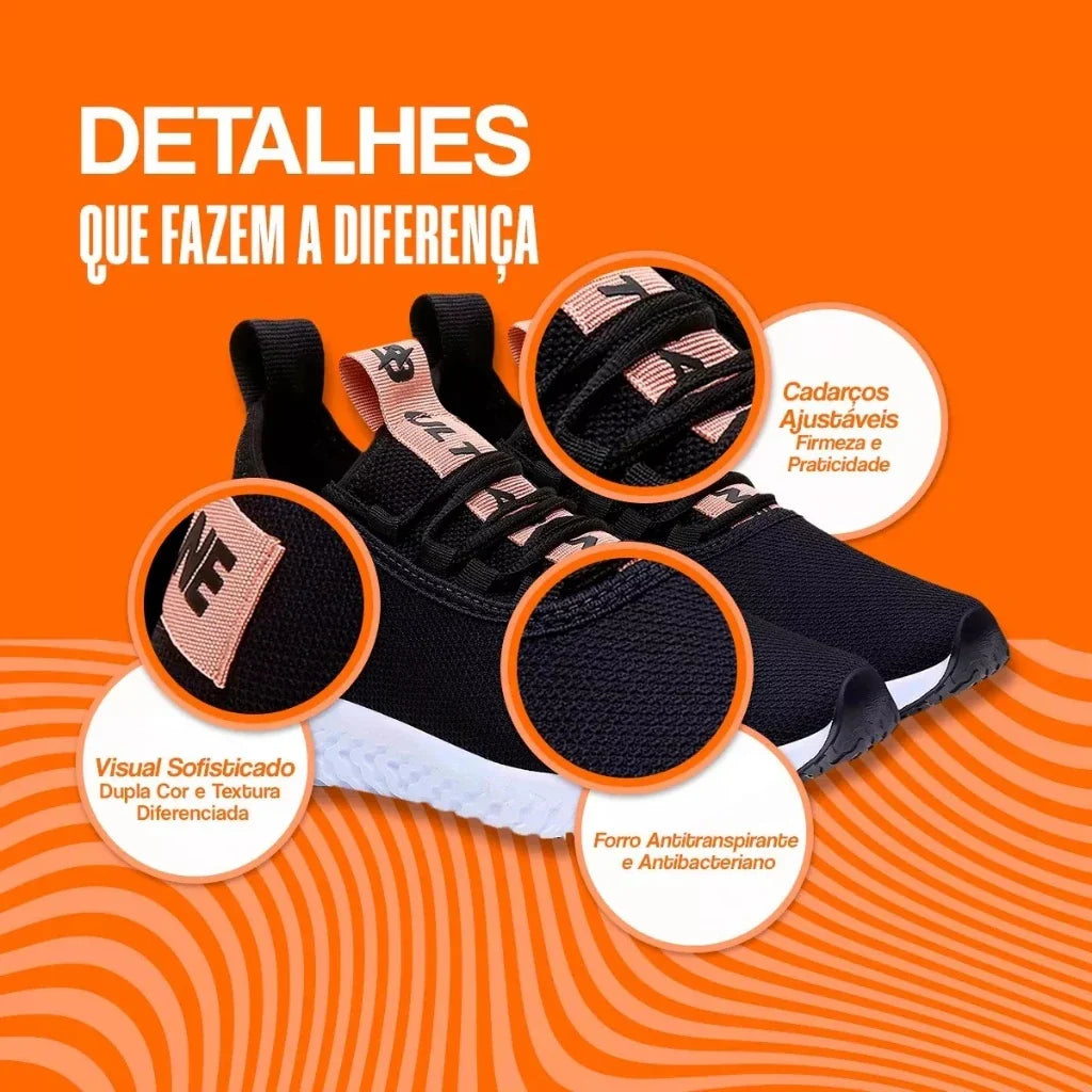 Kit Tênis Feminino para Corrida, Academia + brinde!!