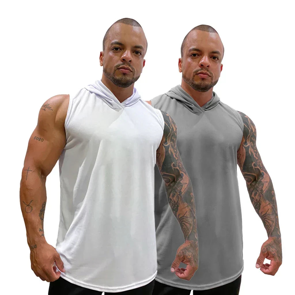 Kit com 2 Regatas Masculina Longline